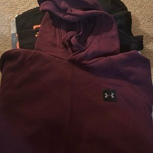 Burgundy Under Armour Hoodie